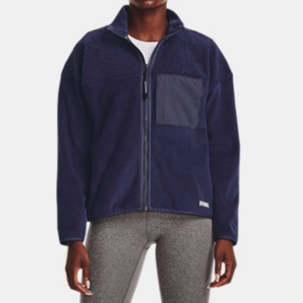 NWT Under Armour Women's UA Polartec® Maxx Full-Zip Jacket Sweatshirt